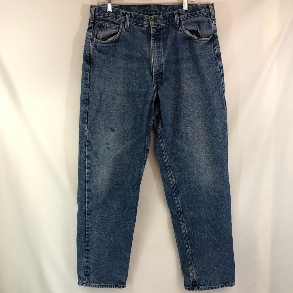 Carhartt Lined Insulated Jeans Size 38 X 34